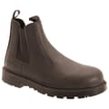 Miniatyrbild 1 av 3: Grafters Mens Grinder Safety Twin Gusset Leather Dealer Boots för män