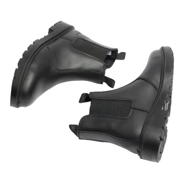 Grafters Mens Grinder Safety Twin Gusset Leather Dealer Boots för män