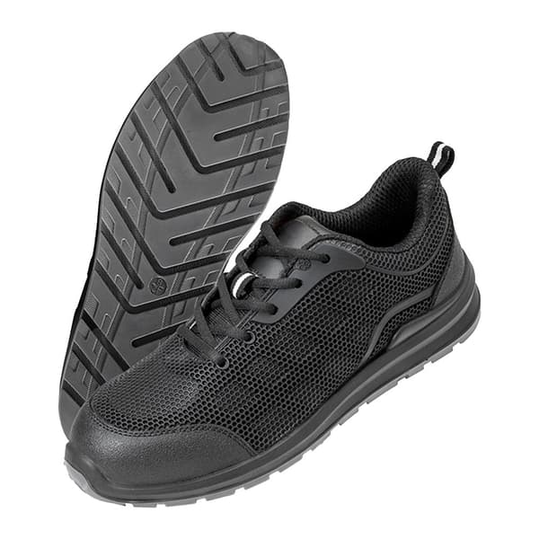 Result Work-Guard Unisex All Black Safety Trainers