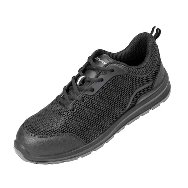 Result Work-Guard Unisex All Black Safety Trainers Black 12 UK