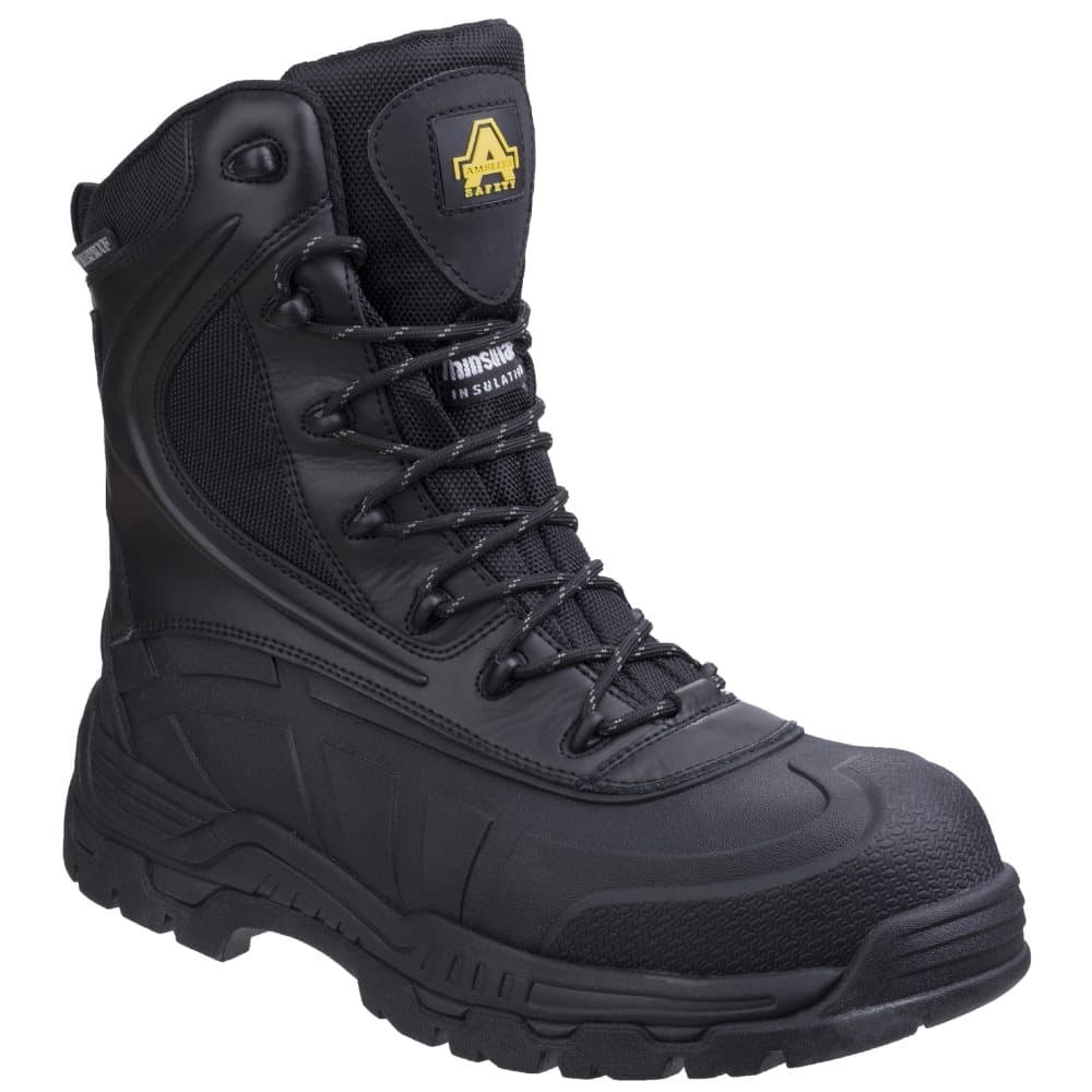 Amblers Safety Mens AS440 Hybrid Metal Free Hi-leg Waterproof Safety Boot för män