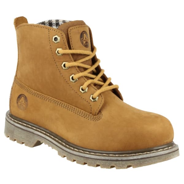 Amblers FS103 Womens Safety Boots Tobacco 4 UK