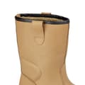 Miniatyrbilde 2 av 2: Grafters Mens Scuff Toe Cap Safety Leather Rigger Boots