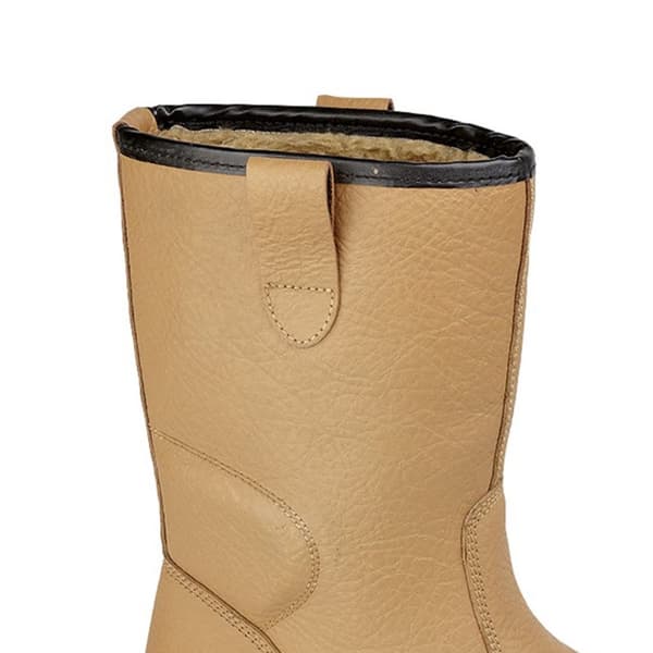 Grafters Mens Scuff Toe Cap Safety Leather Rigger Boots