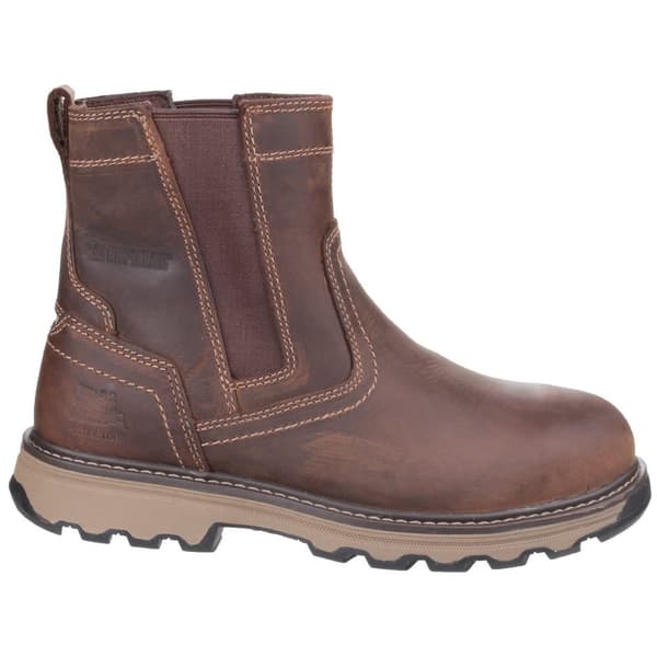 Caterpillar Unisex Pelton sikkerhedsstøvler i læder