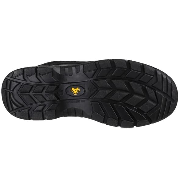 Amblers Stål Unisex FS214 Black Safety Trainer / Herre Dame Sko