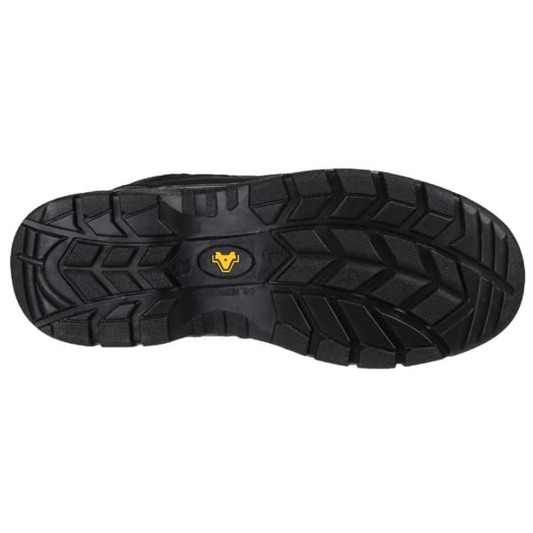 Amblers Stål Unisex FS214 Black Safety Trainer / Herre Dame Sko