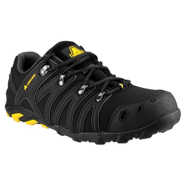 Amblers Safety Unisex FS23 Softshell Safety Trainers Black 5 UK