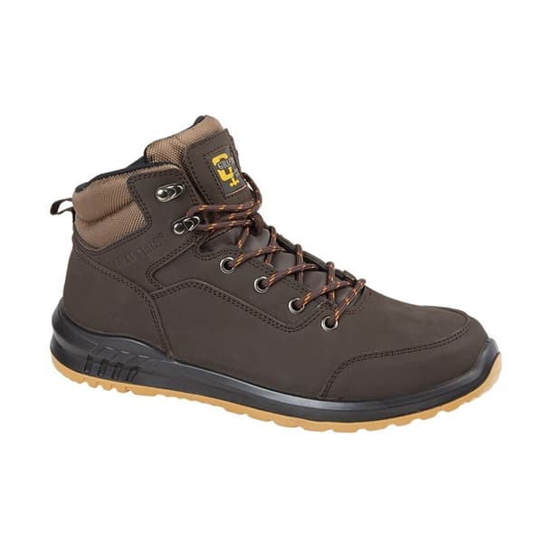 Grafters Mens Action Nubuck Safety Ankle Boots