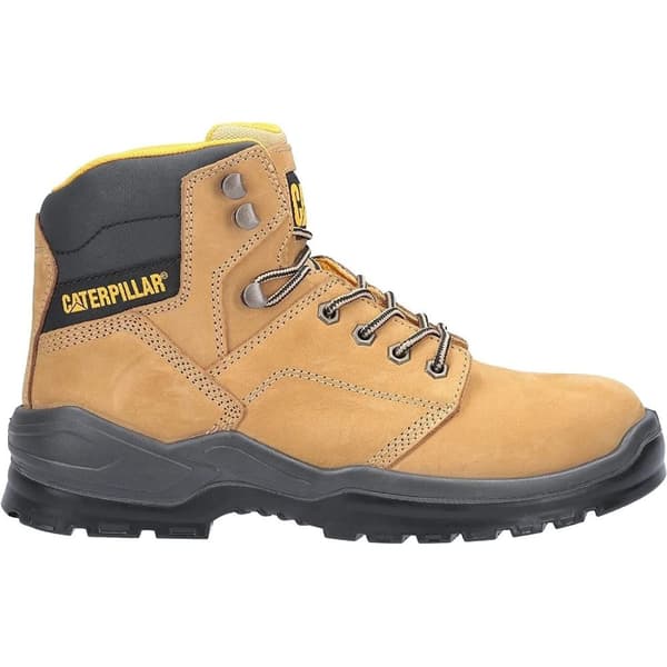 Caterpillar Mens Striver Lace Up Injected Leather Safety Boot