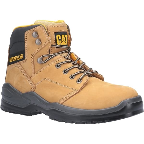 Caterpillar Mens Striver Lace Up Injected Leather Safety Boot