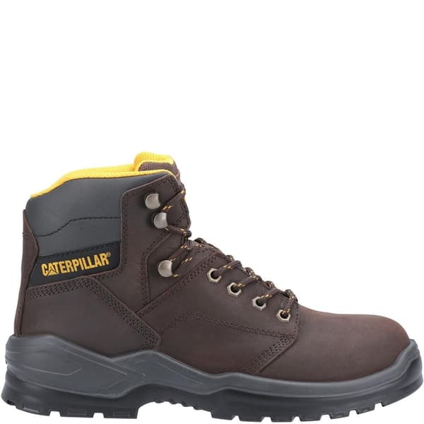 Caterpillar Mens Striver Lace Up Injected Leather Safety Boot