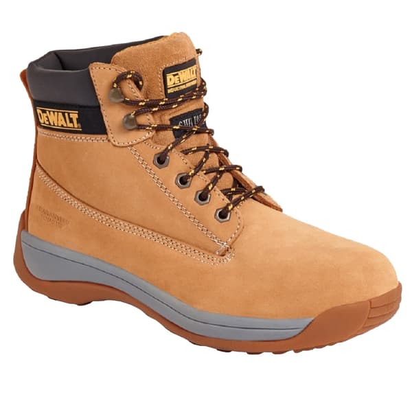Dewalt Mens Apprentice Läder Industrial Steel Toe Safety Boot Honey 14 UK