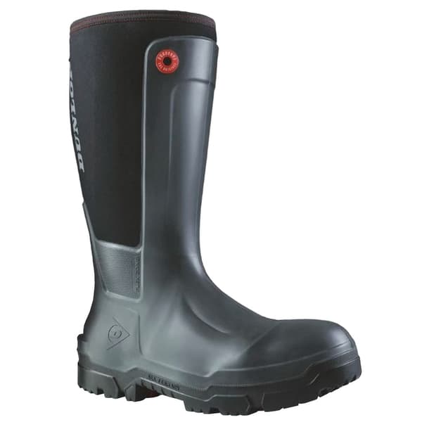 Dunlop Mens Snugboot Workpro Slip On Safety Boot Black 7 UK