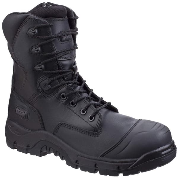 Magnum Mens Rigmaster Leather Safety Boot Black 9 UK