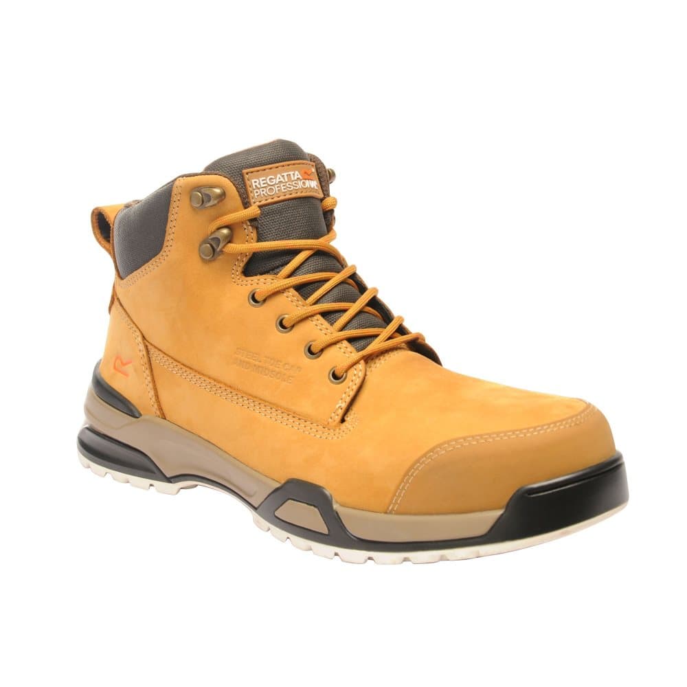 Regatta Mens Invective Leather Safety Boots
