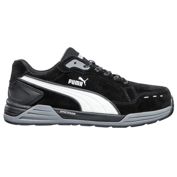 Puma Safety Mens Airtwist Low S3 Läder säkerhetstränare