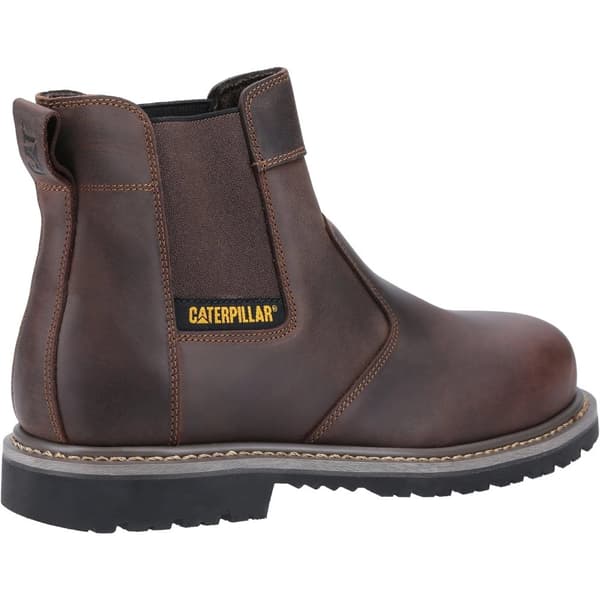 Caterpillar Mens Powerplant Dealer Leather Safety Boots