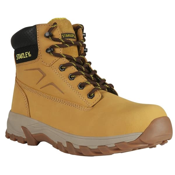 Stanley Mens Tradesman Leather Safety Boots