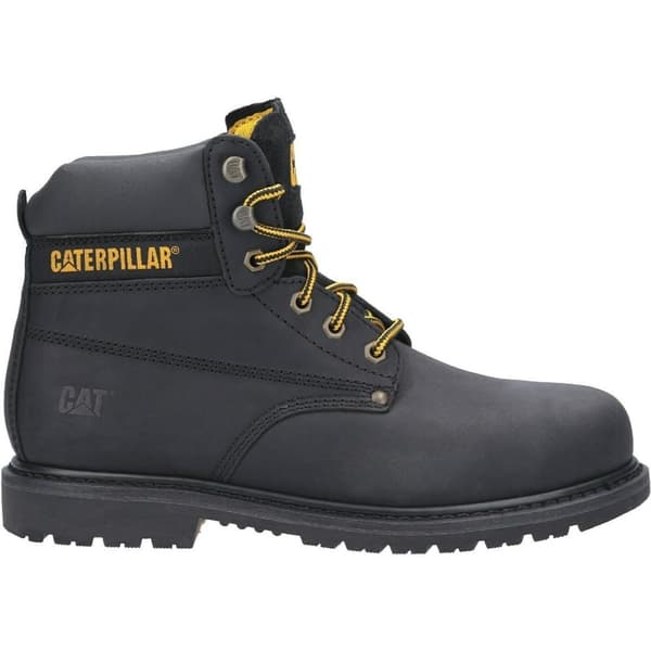 Caterpillar Mens Powerplant S3 Leather Safety Boots