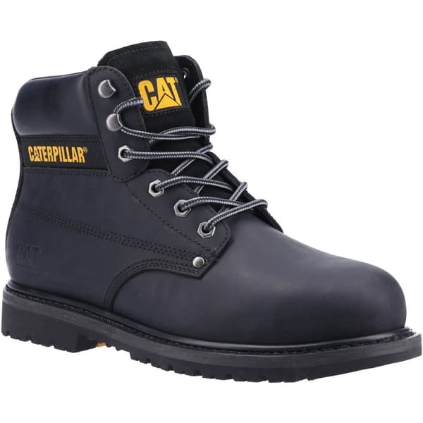 Caterpillar Mens Powerplant S3 Leather Safety Boots