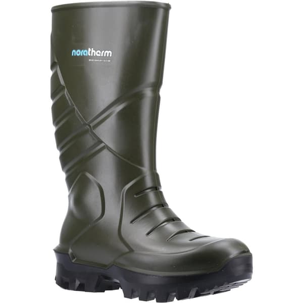 Nora Max Unisex Noratherm S5 PU sikkerhedsstøvler til voksne Green/Black 10.5 UK