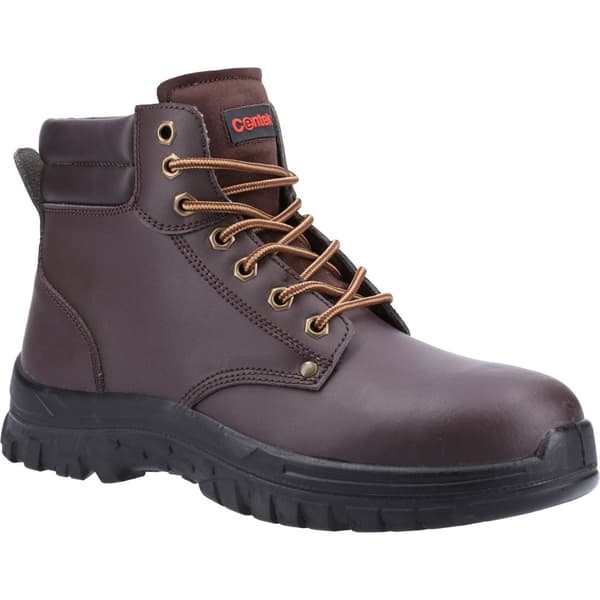 Centek Unisex Adult 318 S3 Leather Safety Boots