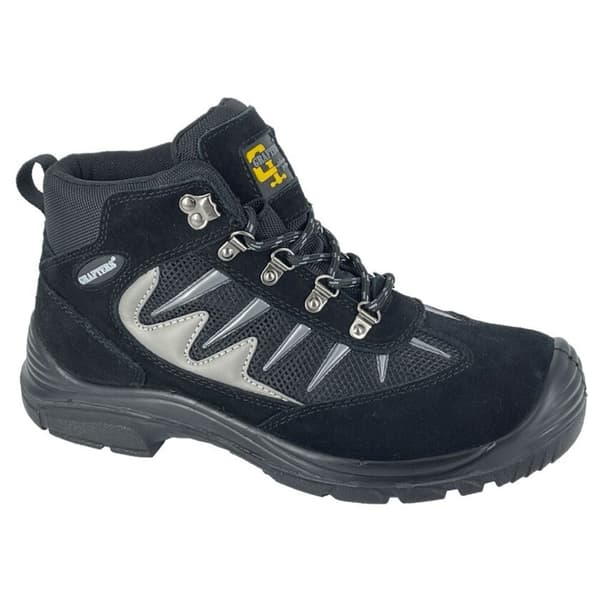 Grafters Mens Real Suede Safety Boots
