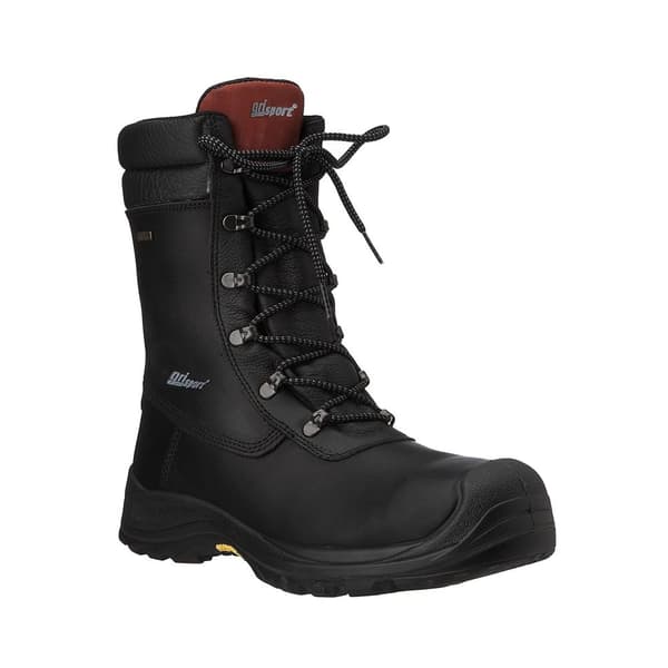 Grisport Boulder läder säkerhetsstövlar för män Black 12 UK