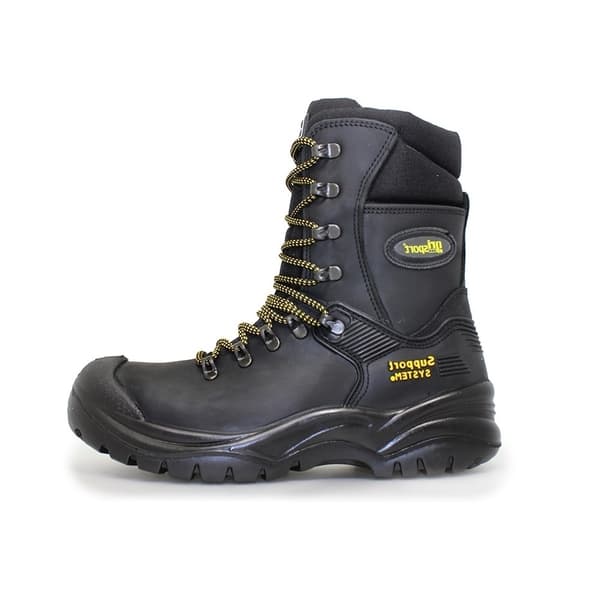 Grisport Mens Combat Waxy Leather säkerhetsstövlar