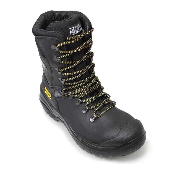 Grisport Mens Combat Waxy Leather säkerhetsstövlar