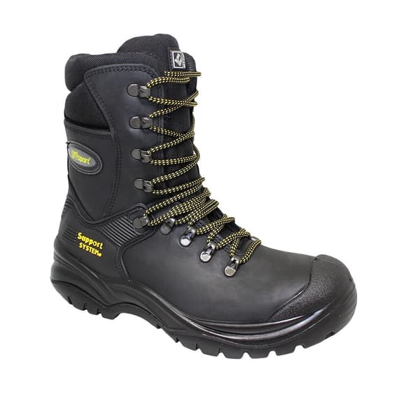 Grisport Mens Combat Waxy Leather säkerhetsstövlar