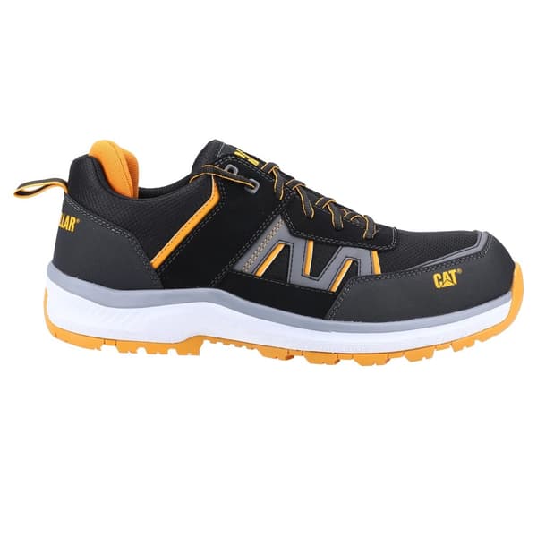 Caterpillar Mens Accelerate Leather Safety Trainers