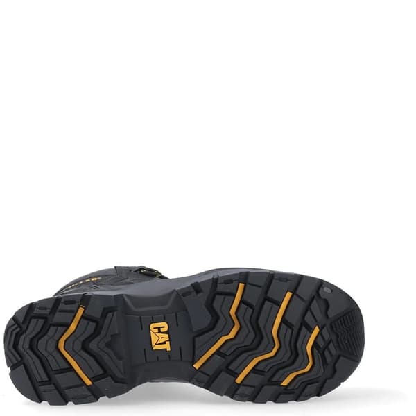Caterpillar Mens Everett S3 Grain Leather Safety Boots
