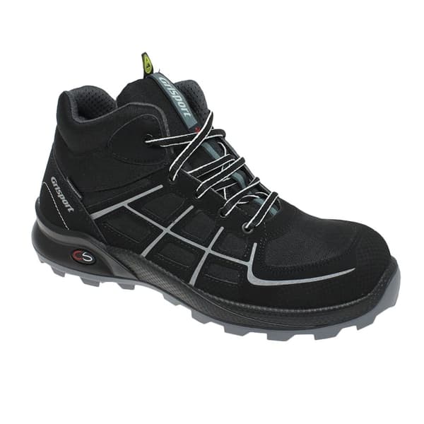 Grisport Mens Platform Safety Boots Black 10 UK