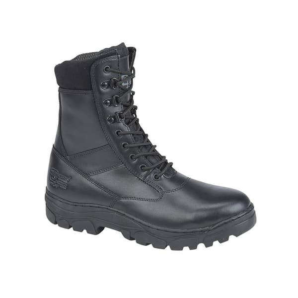 Grafters Mens Maverick Leather Combat Boots