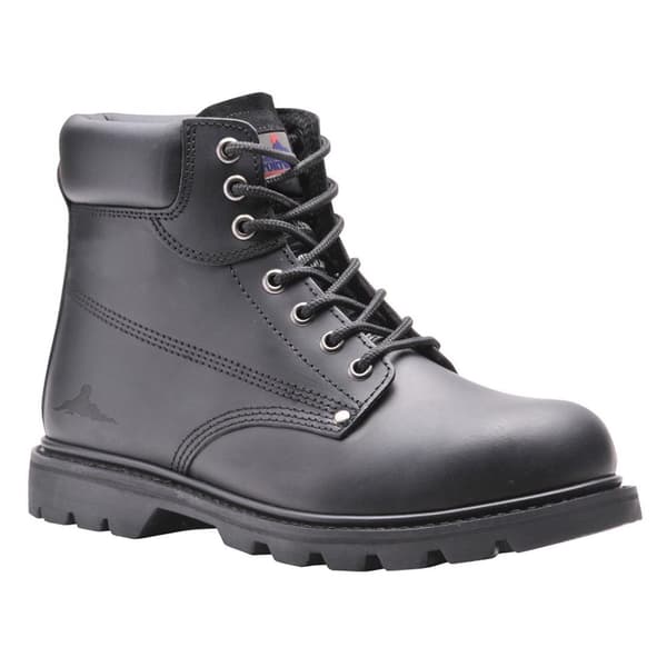 Portwest Unisex Adult Steelite Leather Welted Safety Boots Black 10 UK