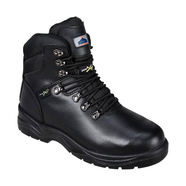 Portwest Unisex Steelite Met Leather säkerhetsstövlar för vuxna Black 7 UK