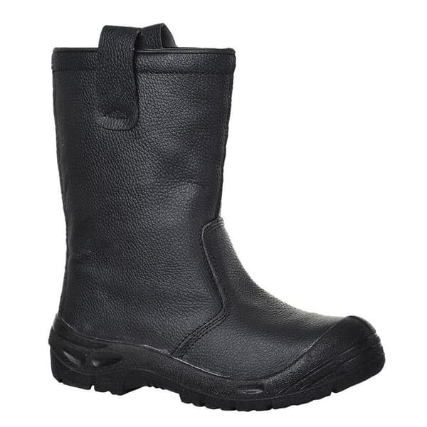 Portwest Steelite Leather Anti Scuff Toe Rigger Boots för män