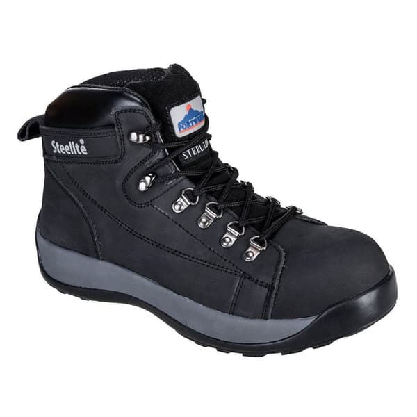 Portwest Unisex Steelite Nubuck Mid Cut sikkerhedsstøvler til voksne