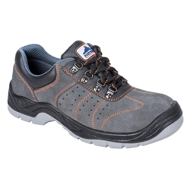 Portwest Mens Steelite Perforated Suede Safety Trainers