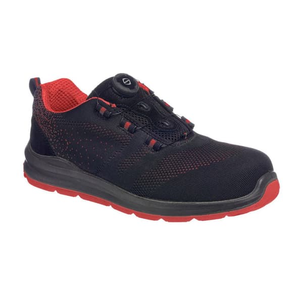 Portwest Mens Knitted Wire Lace Safety Trainers