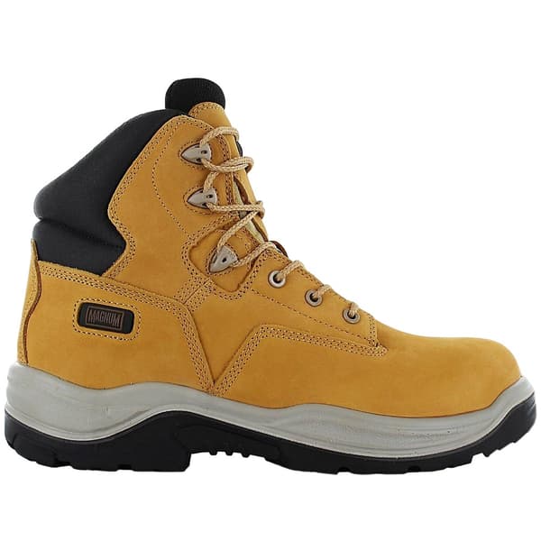 Magnum Unisex Adult Percision Sitemaster Uniform Nubuck Safety Boots Wheat 6.5 UK