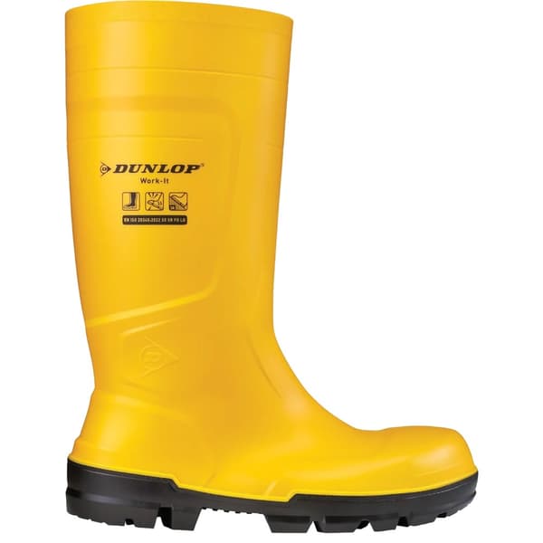 Dunlop Unisex vuxen Work-It säkerhetsstövlar Wellington
