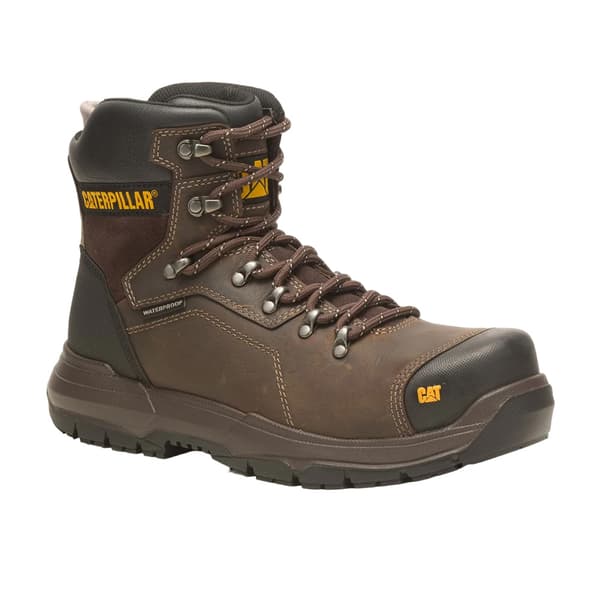 Caterpillar Mens Diagnostic 2.0 Grain Leather Safety Boots