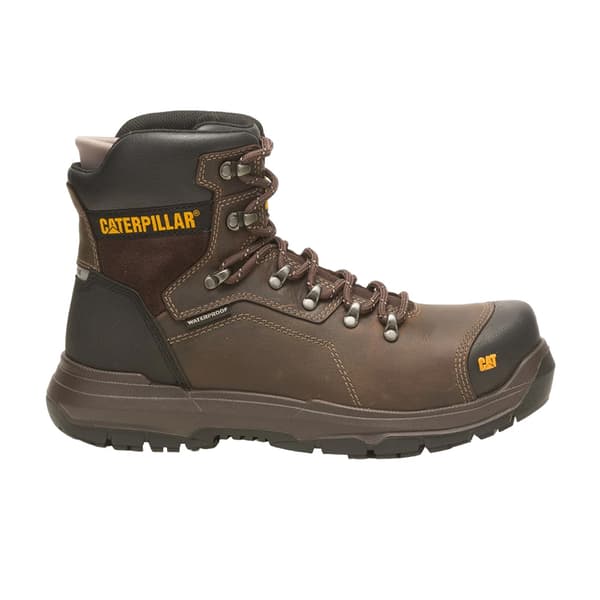 Caterpillar Mens Diagnostic 2.0 Grain Leather Safety Boots