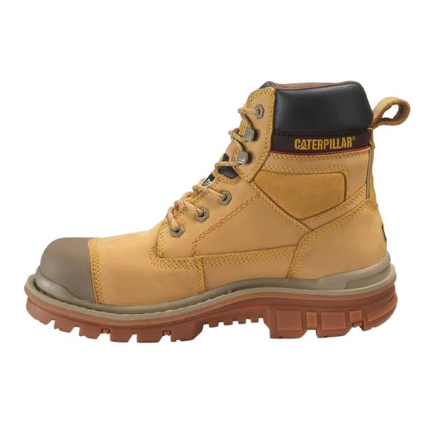 CAT Lifestyle Mens Gravel 6 Leather Safety Boots