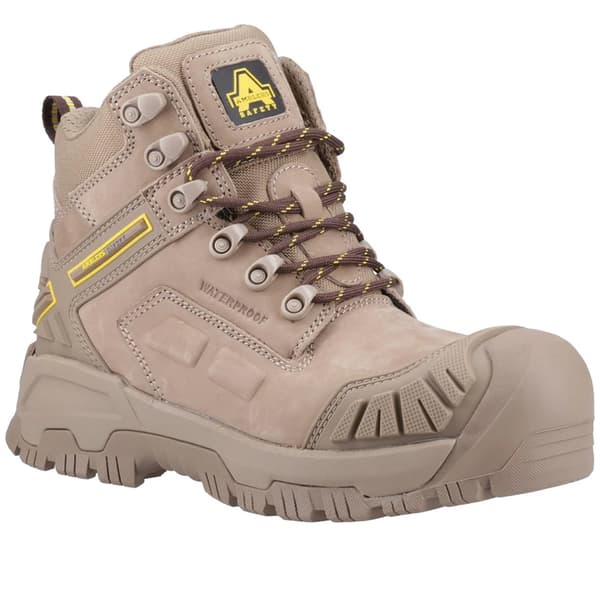 Amblers Unisex säkerhetsstövlar i läder för vuxna Stone 9 UK