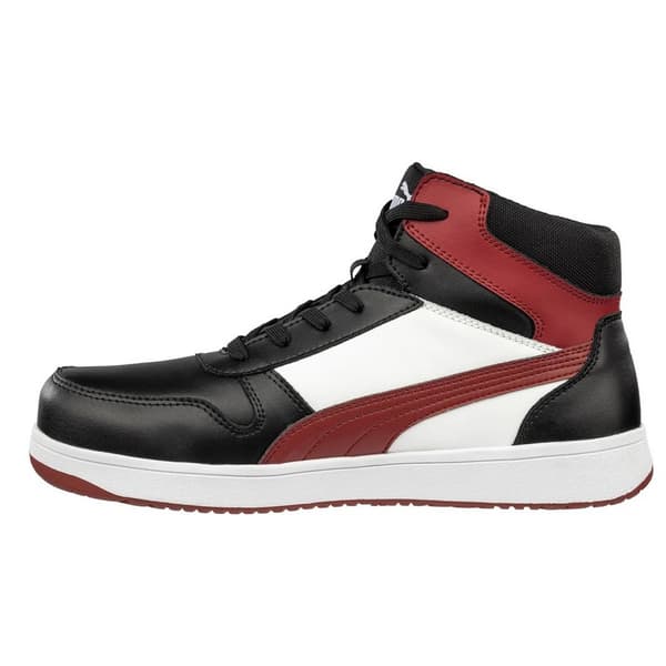 Puma Safety Mens Frontcourt Leather Shoes