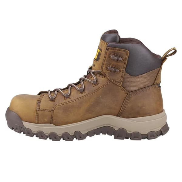 Caterpillar Mens Threshold Rebound Grain Leather Composite Toecap Safety Boots